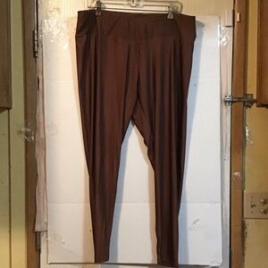 Elegant Brown Women's Leggings
